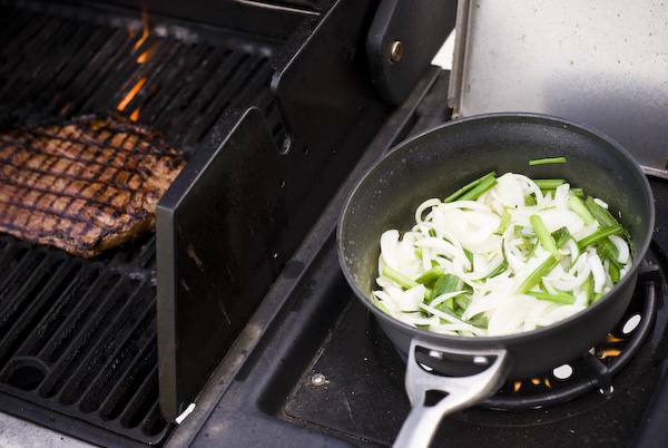 mongolian beef on the grill