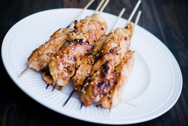 chicken skewers