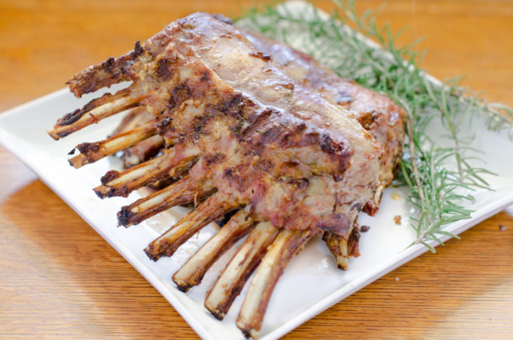 Grilled Rack of Lamb