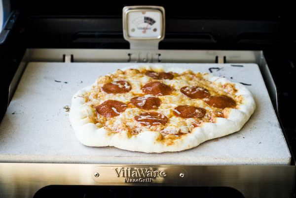 Pizza Grilled on VillaWare