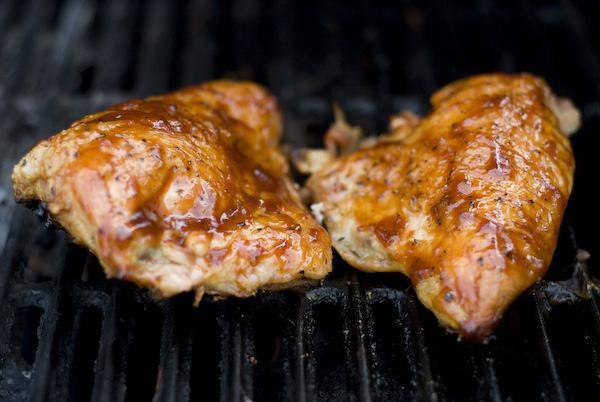 Barbeque Chicken on a Gas Grill