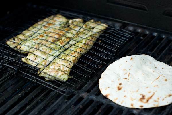 Grilled Mahi fish tacos