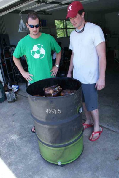 Build Your Own Barrel Smoker