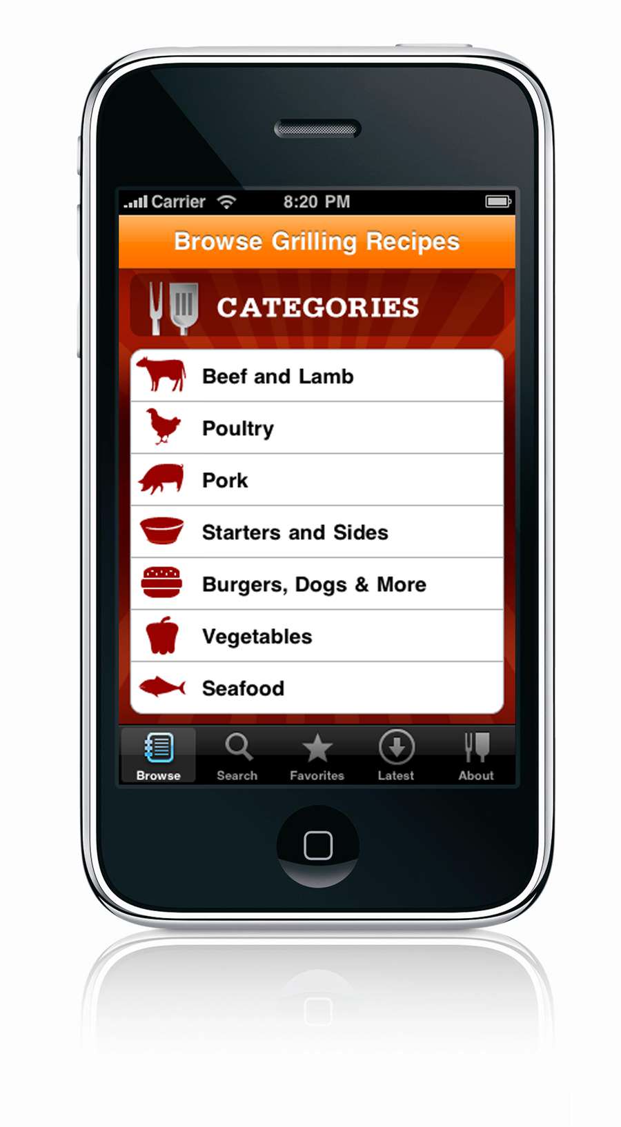 grillit! iphone app Grilling Companion