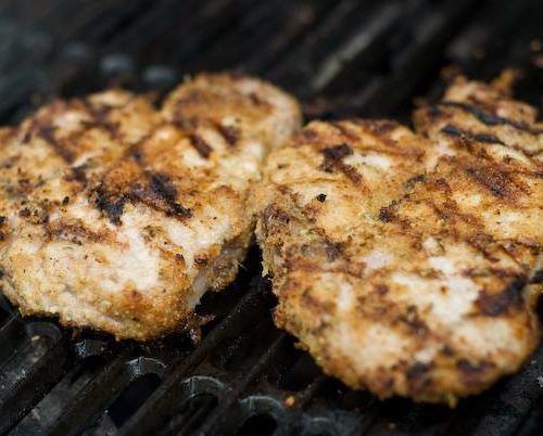 Grilled breaded hotsell chicken