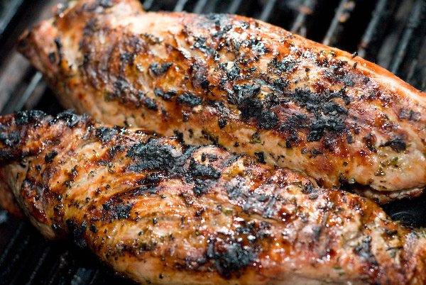 Grilled Rosemary Pork Tenderloin