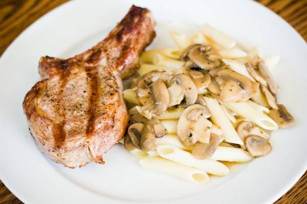 Grilled discount veal steak