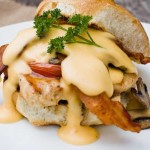 Hot Brown Turkey Burger