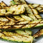 Grilled zucchini