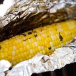 Basil corn on the cob