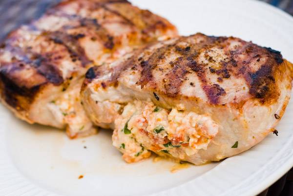 stuffed pork chops