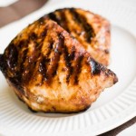 Grilled hoisin pork chops