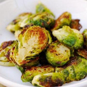 Grilled Pesto Brussels Sprouts