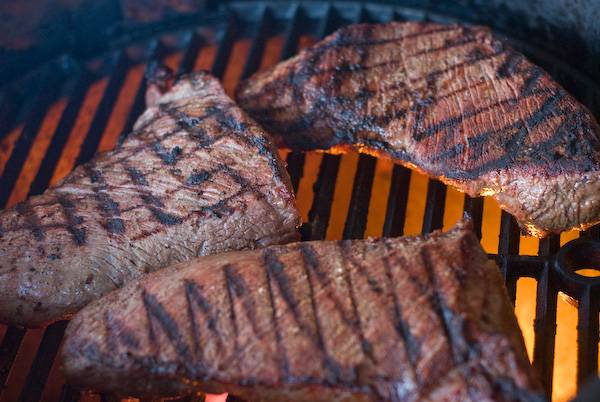 Grilled Marinated Tri Tip Steak | Easy Santa Monica Cut - Kitchen Laughter