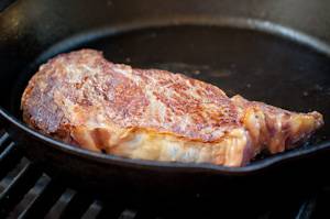 searing flank steak searing flank steak