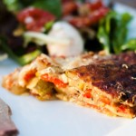 Grilled vegetable torte