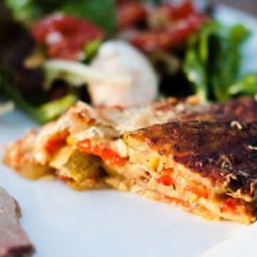 Grilled vegetable torte