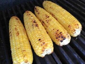 Corn on the grill