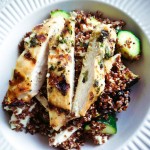 chicken, quinoa and zucchini