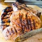 spice rubbed pork chops