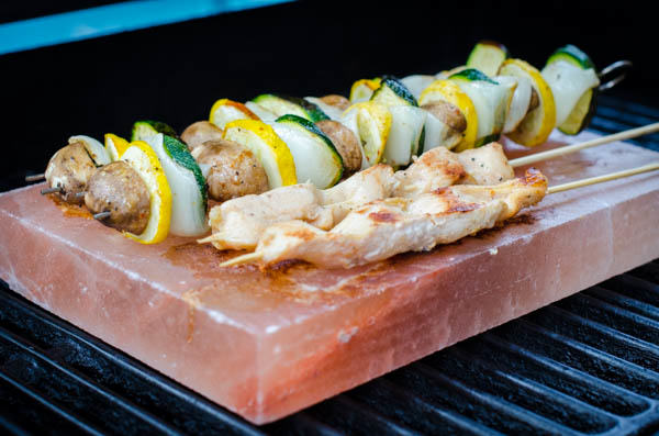 Himalayan Salt Blocks with Cedar Planks for Cooking