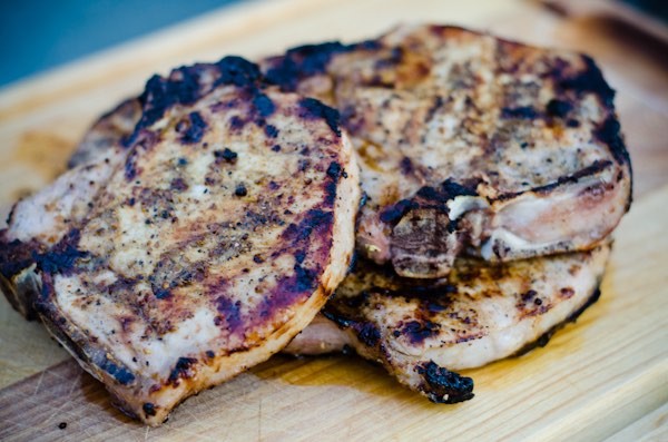 grilled mojo pork chops