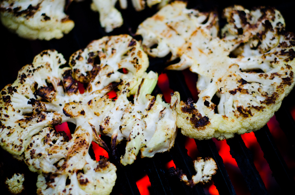 grilled cauliflower steak