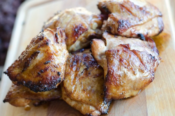 marinated chicken thighs